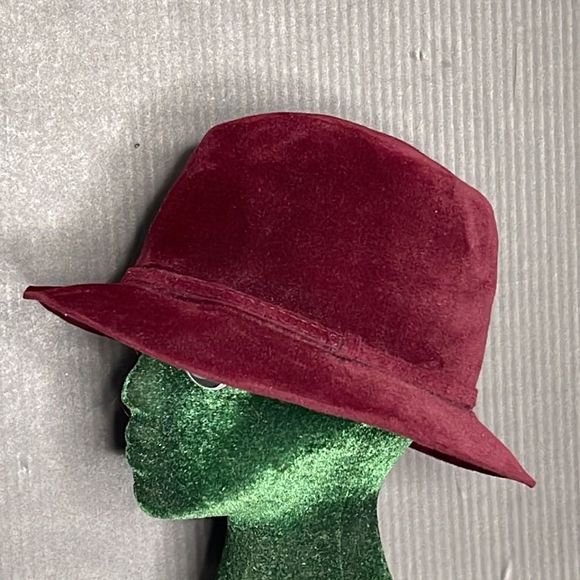 Vintage 70d Oxblood Felt Resistol Fedora - Picture 4 of 13